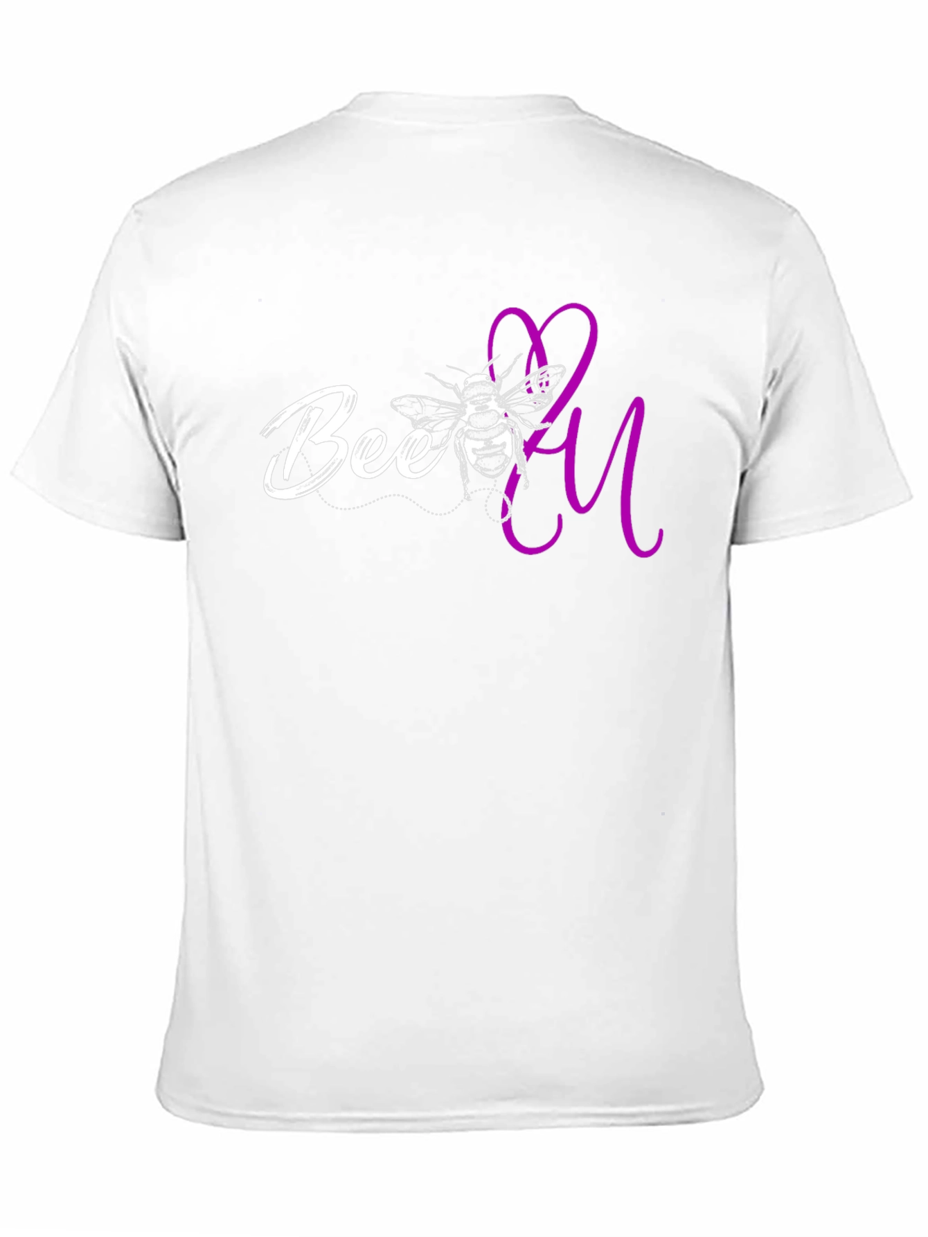 Bee You Graphic T-Shirt - Black Casual Tee