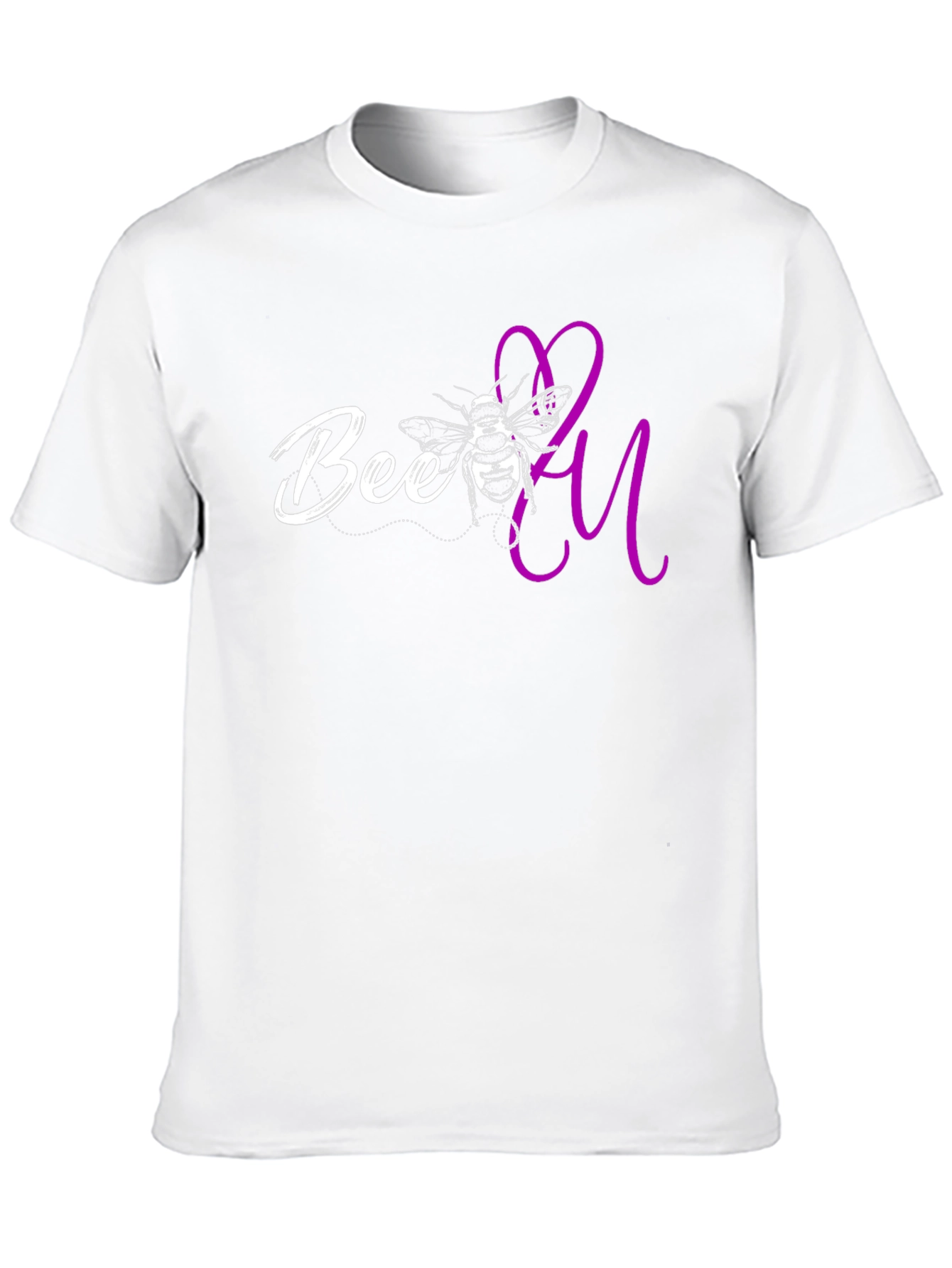 Bee You Graphic T-Shirt - Black Casual Tee