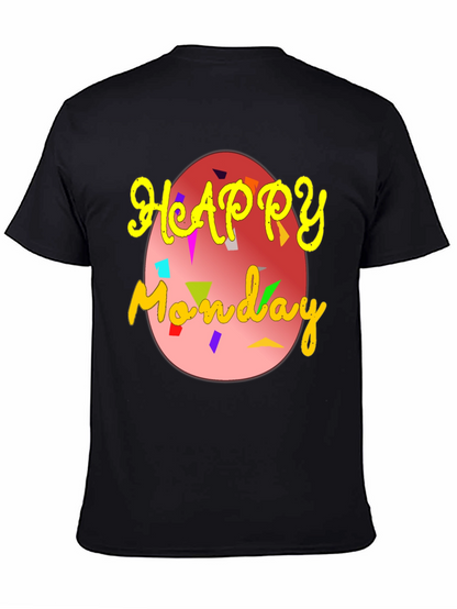Happy Monday Egg Graphic T-Shirt