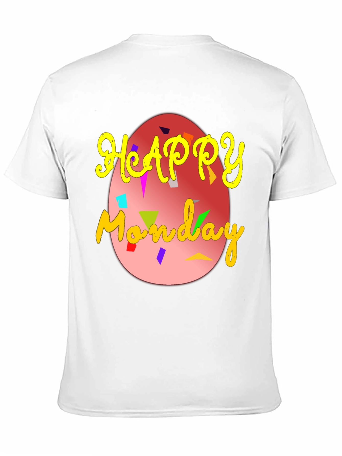 Happy Monday Egg Graphic T-Shirt