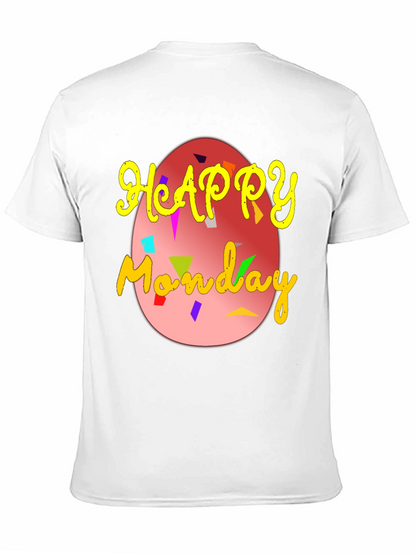 Happy Monday Egg Graphic T-Shirt
