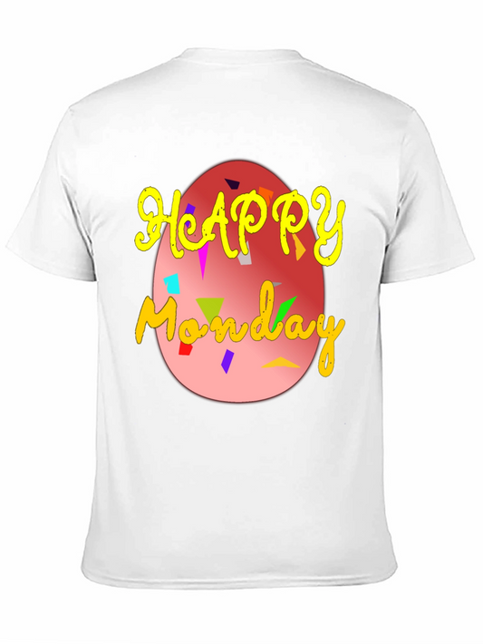 Happy Monday Egg Graphic T-Shirt