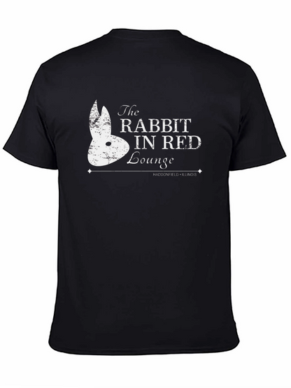 Rabbit In Red Lounge T-Shirt - Haddonfield Illinois