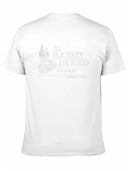 Rabbit In Red Lounge T-Shirt - Haddonfield Illinois