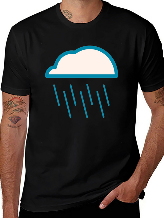 Rain Cloud Graphic Tee - Weather T-Shirt