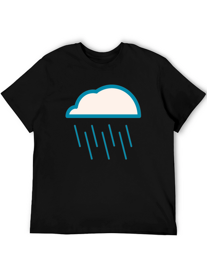 Rain Cloud Graphic Tee - Weather T-Shirt