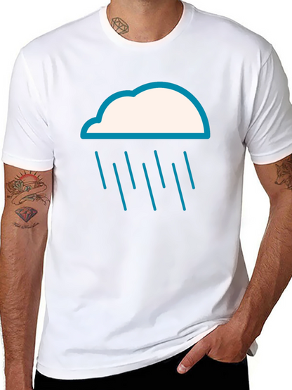 Rain Cloud Graphic Tee - Weather T-Shirt