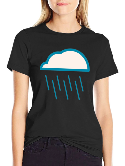 Rain Cloud Graphic Tee - Weather T-Shirt