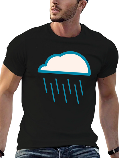 Rain Cloud Graphic Tee - Weather T-Shirt