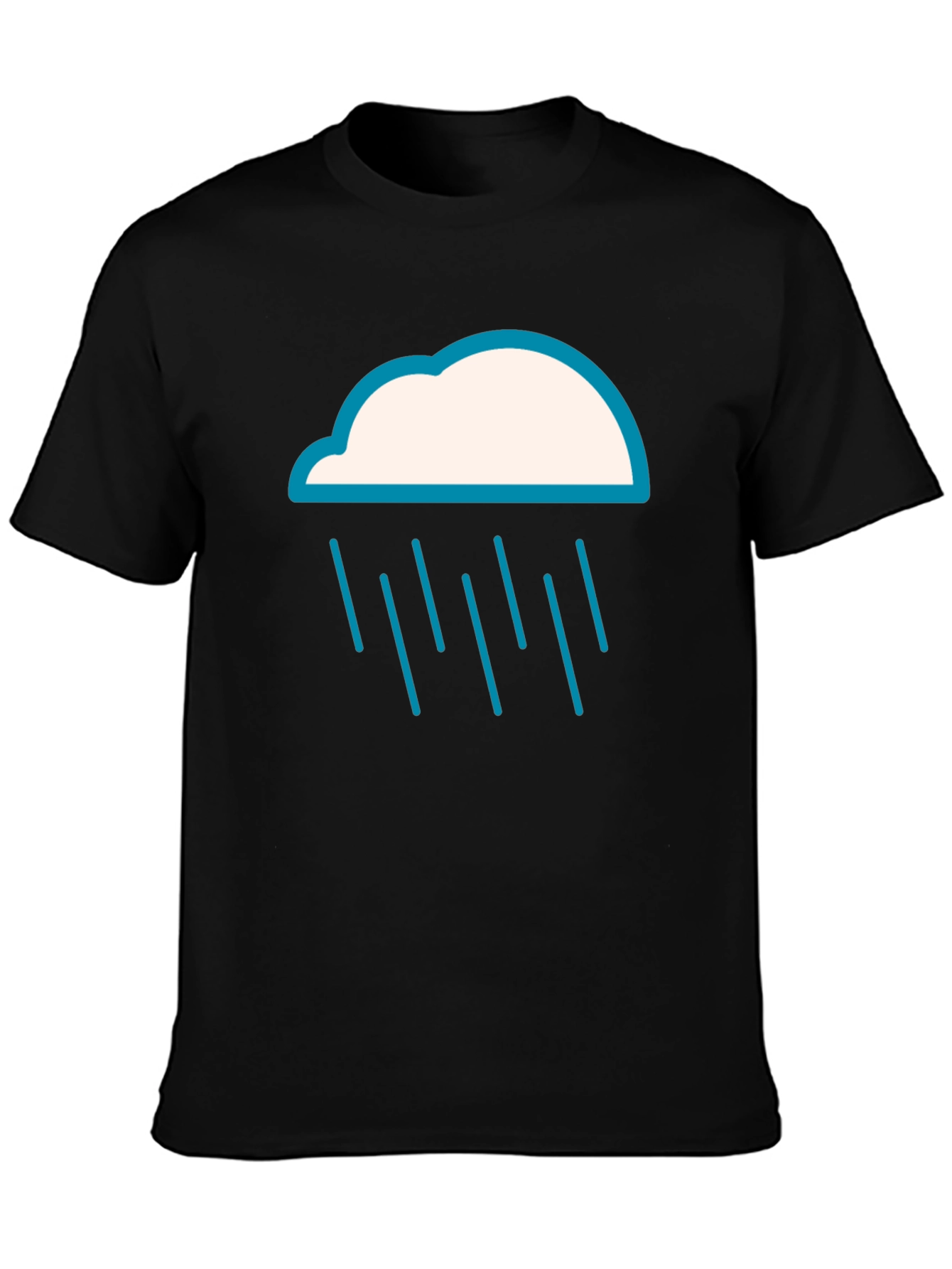 Rain Cloud Graphic Tee - Weather T-Shirt