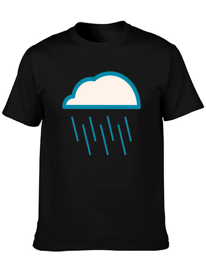 Rain Cloud Graphic Tee - Weather T-Shirt