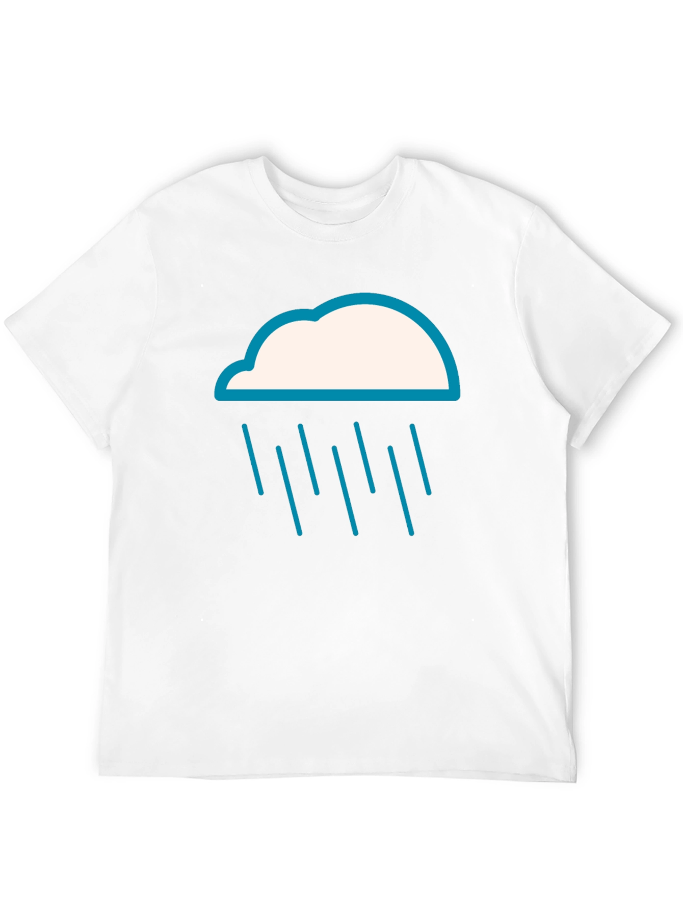 Rain Cloud Graphic Tee - Weather T-Shirt