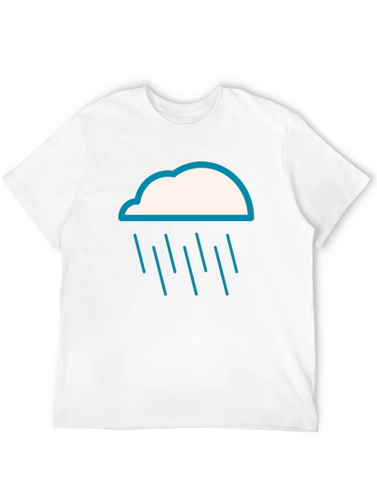 Rain Cloud Graphic Tee - Weather T-Shirt