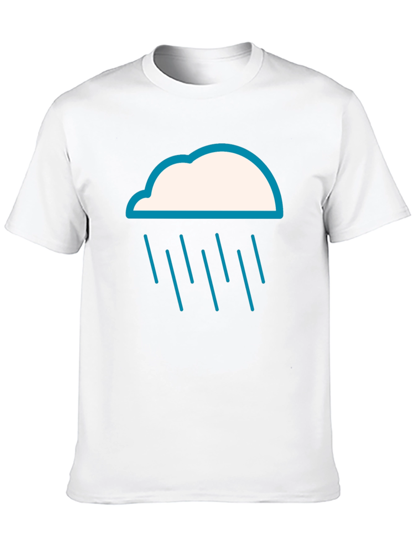 Rain Cloud Graphic Tee - Weather T-Shirt