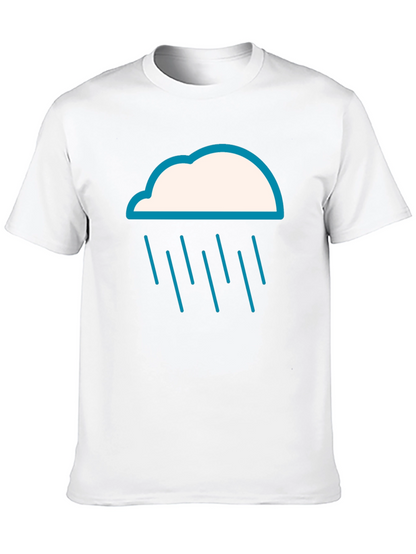 Rain Cloud Graphic Tee - Weather T-Shirt