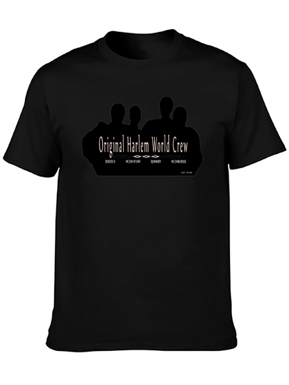 Original Harlem World Crew Black T-Shirt