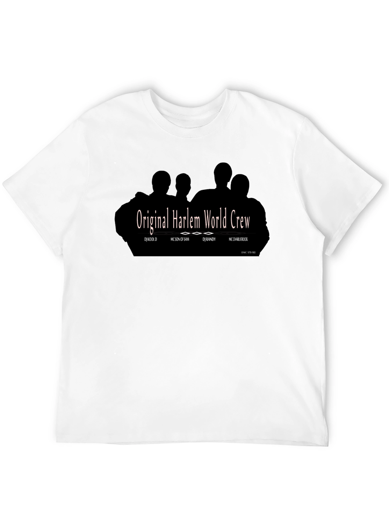 Original Harlem World Crew Black T-Shirt