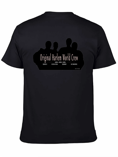 Original Harlem World Crew Black T-Shirt