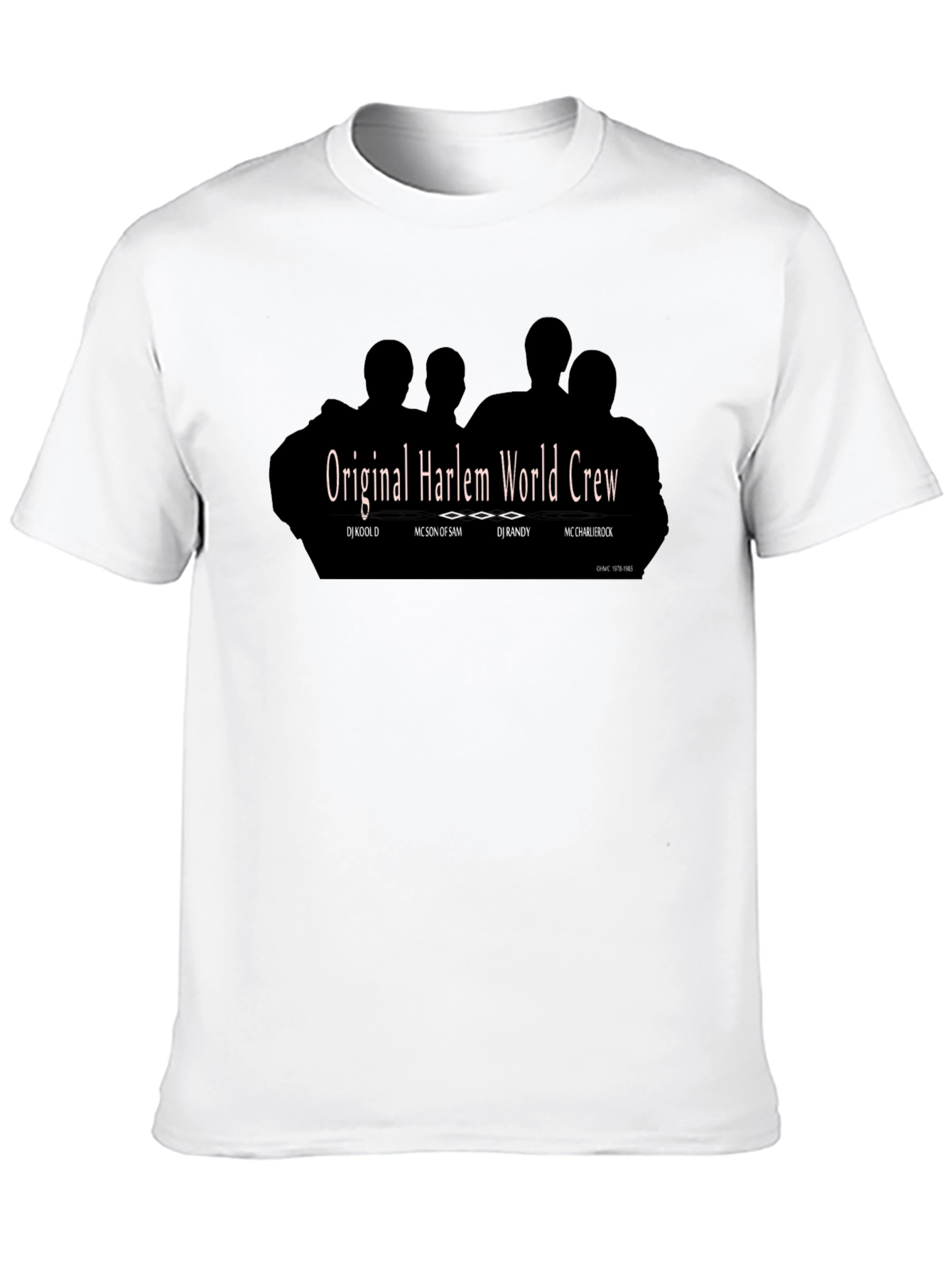 Original Harlem World Crew Black T-Shirt