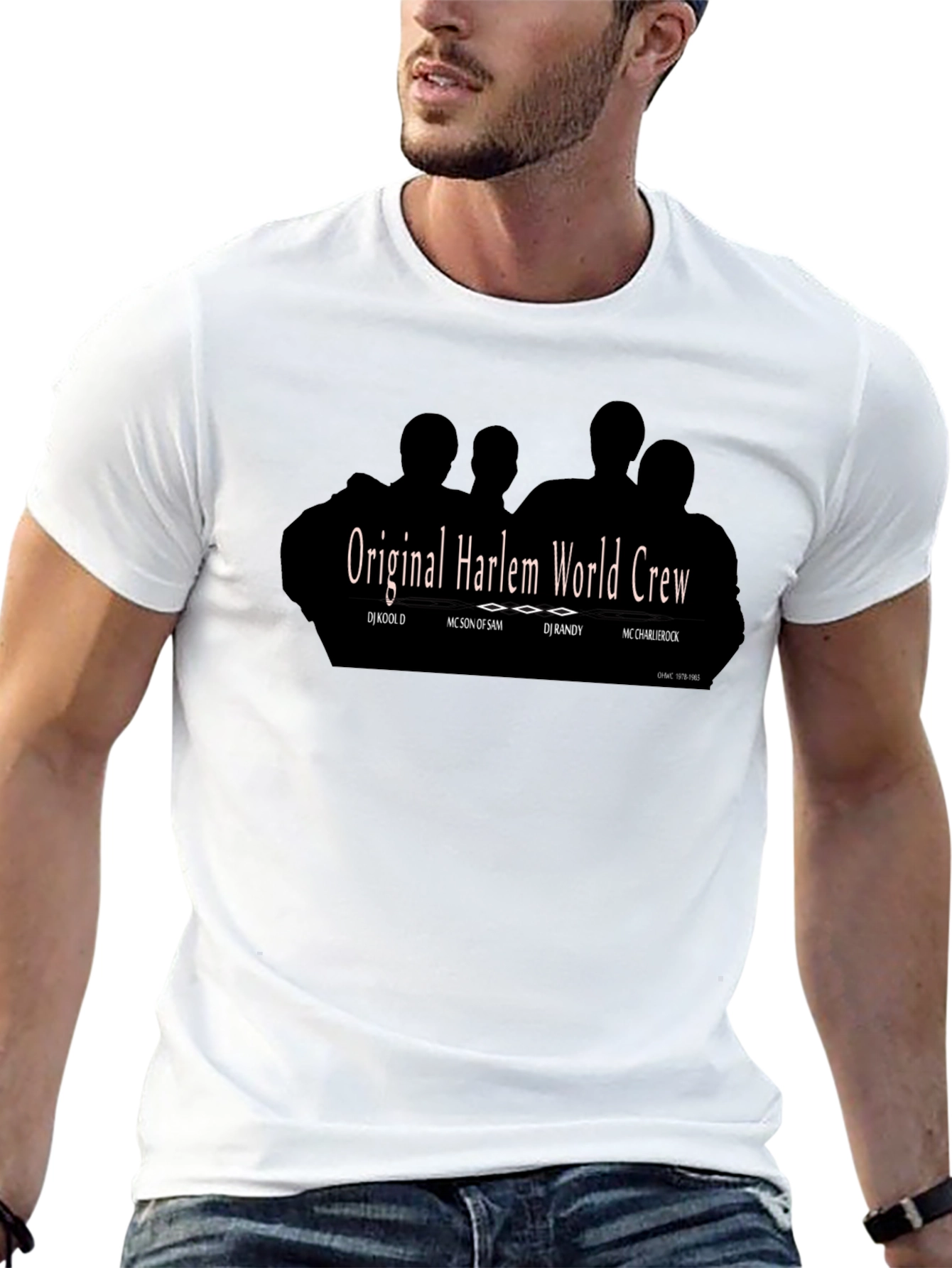Original Harlem World Crew Black T-Shirt