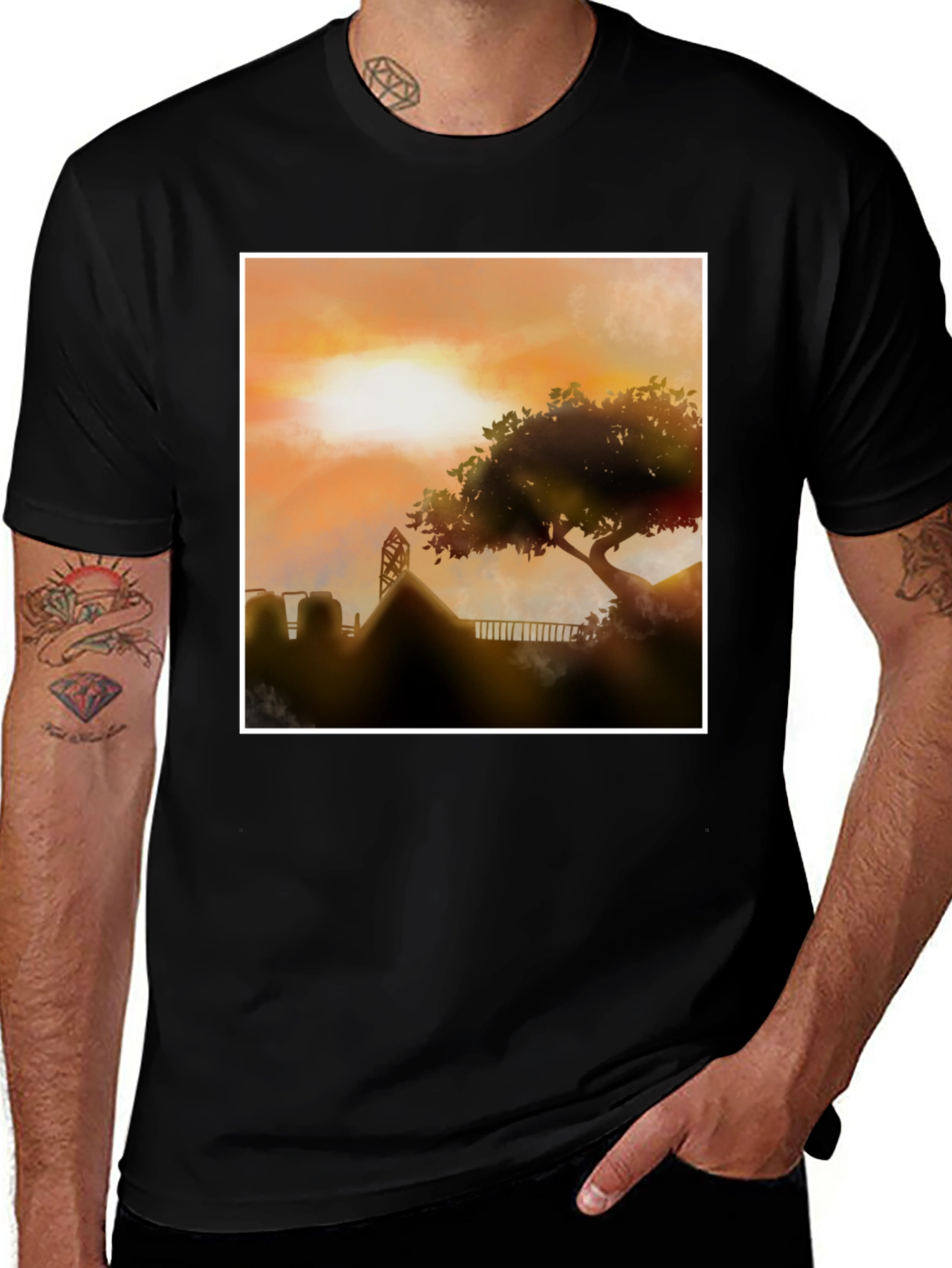 Sunset Vista Graphic Tee