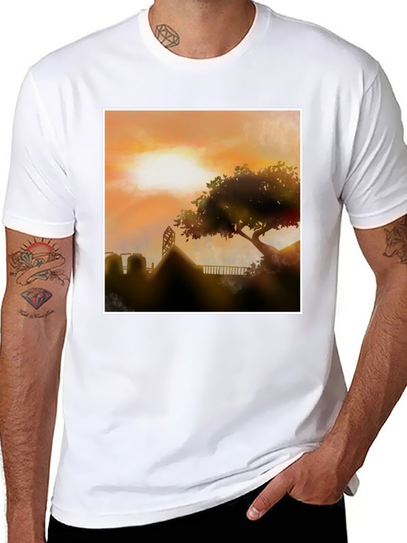 Sunset Vista Graphic Tee