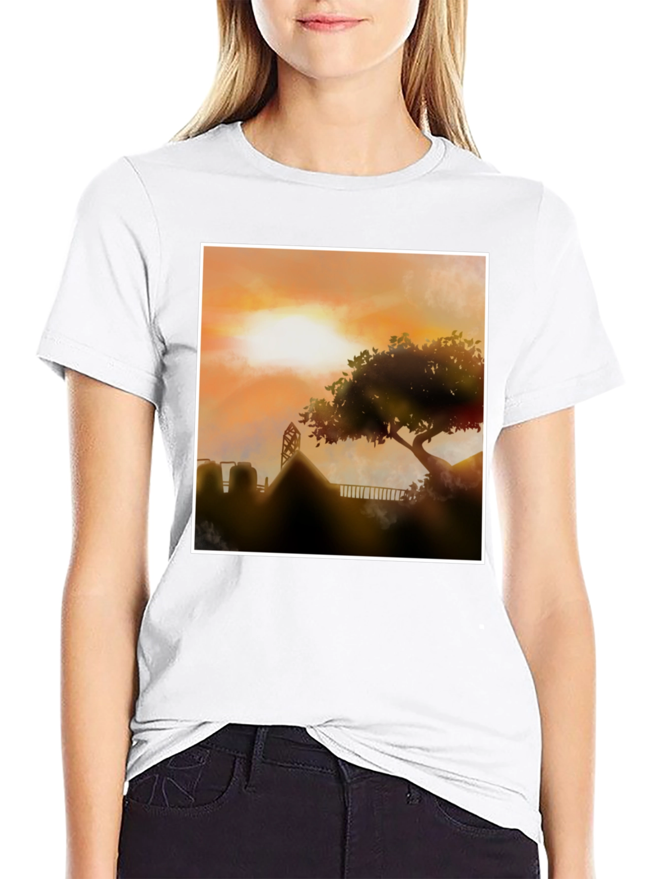 Sunset Vista Graphic Tee
