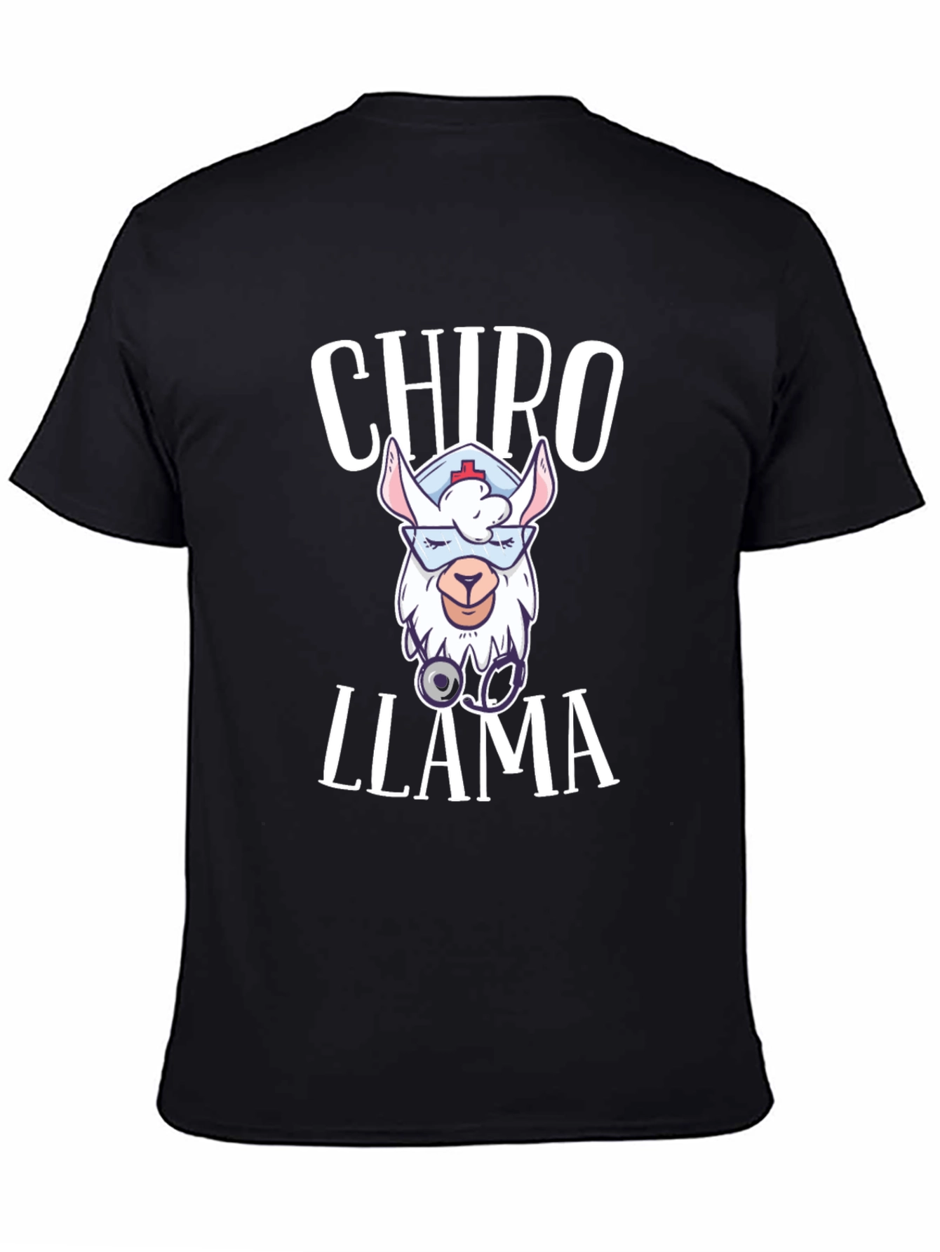 Chiro Llama T-Shirt - Cute Chiropractor Gift