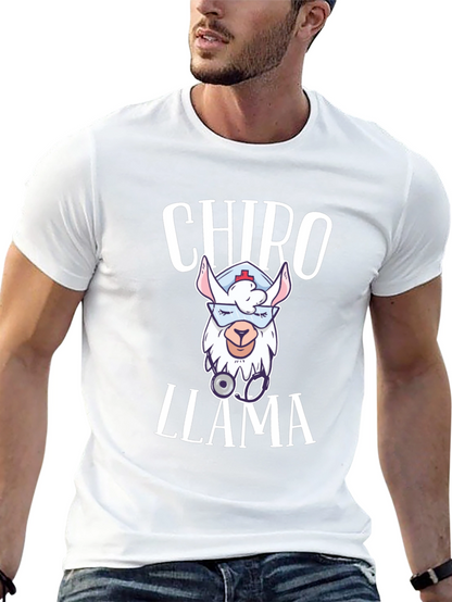 Chiro Llama T-Shirt - Cute Chiropractor Gift