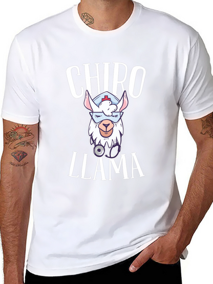 Chiro Llama T-Shirt - Cute Chiropractor Gift