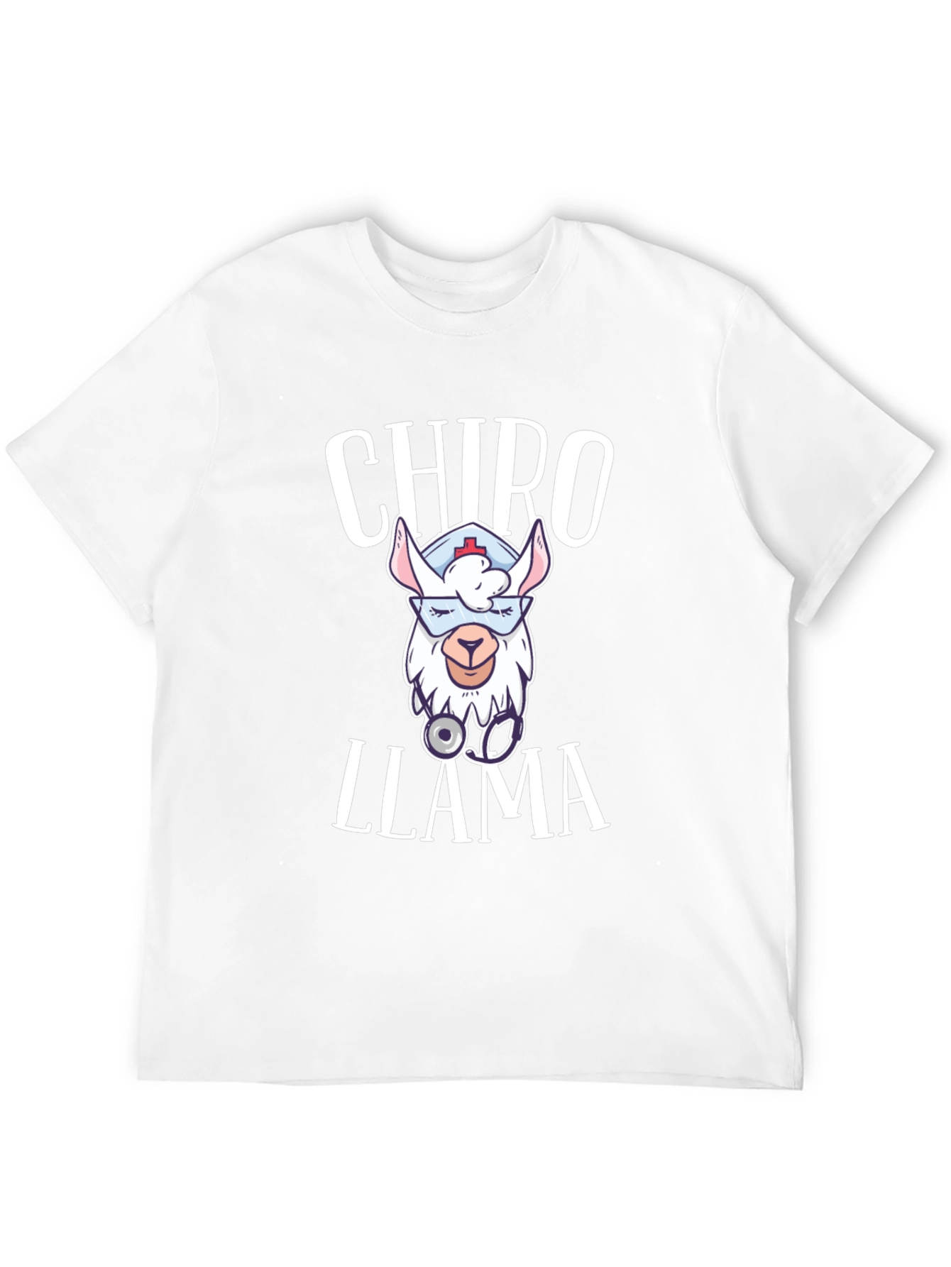 Chiro Llama T-Shirt - Cute Chiropractor Gift