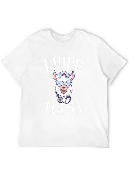 Chiro Llama T-Shirt - Cute Chiropractor Gift