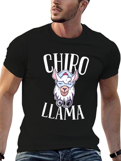 Chiro Llama T-Shirt - Cute Chiropractor Gift