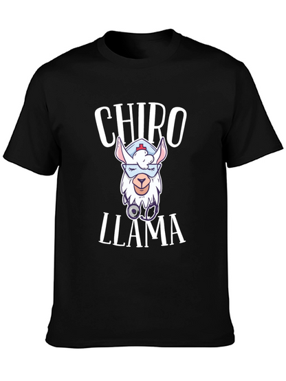 Chiro Llama T-Shirt - Cute Chiropractor Gift