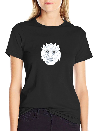 Graphic Print Black T-Shirt