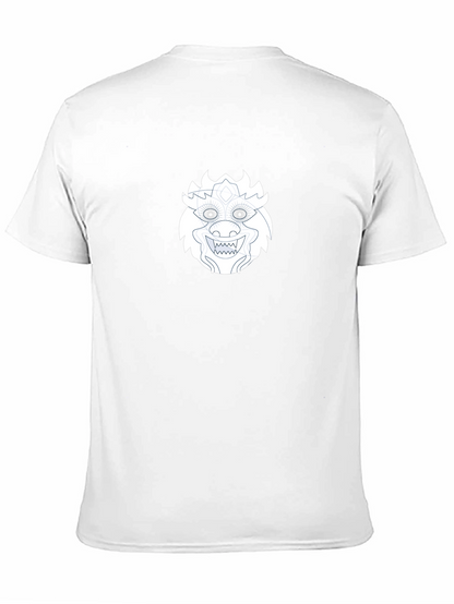 Graphic Print Black T-Shirt