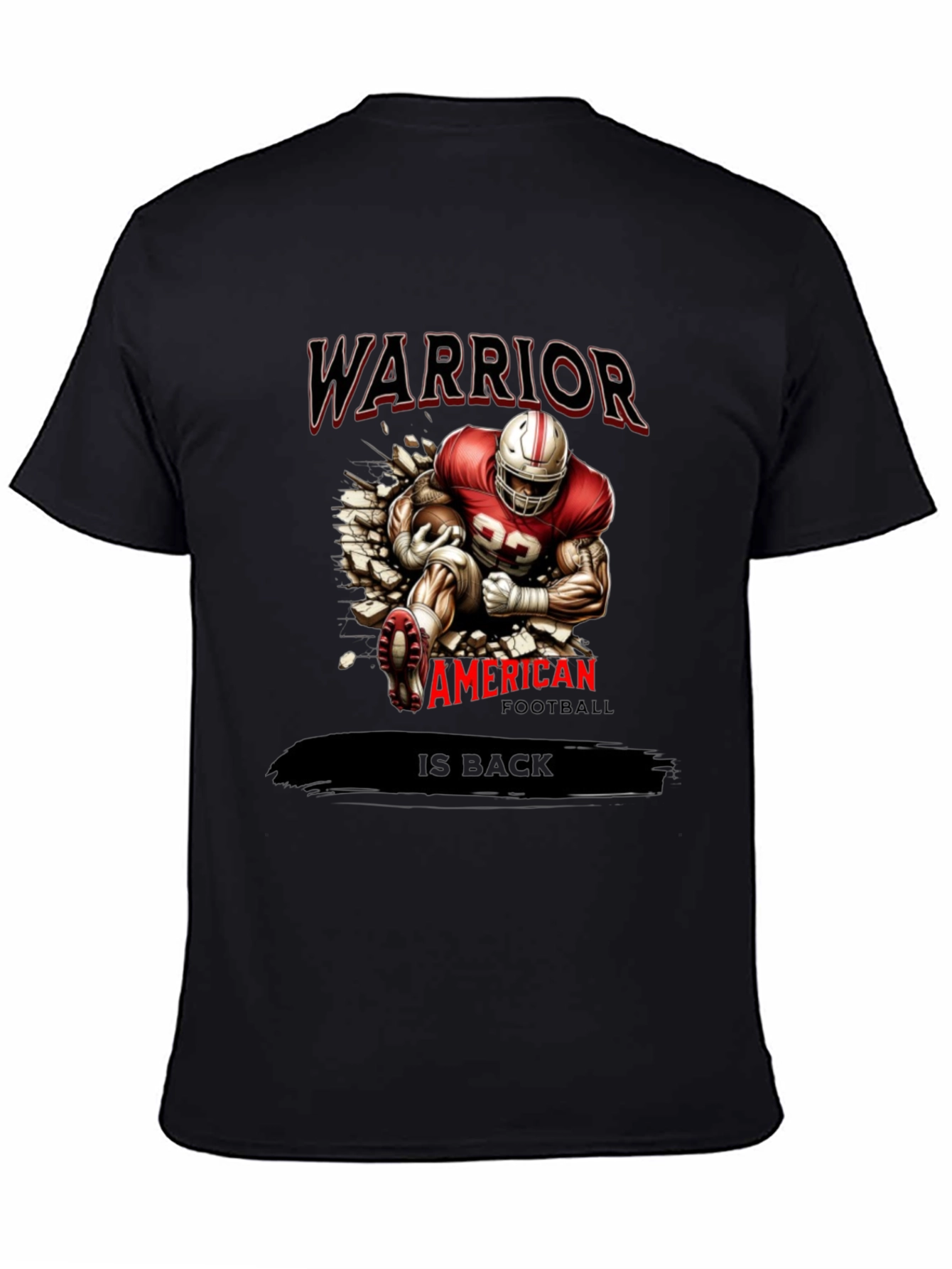 Warrior Football Graphic T-Shirt