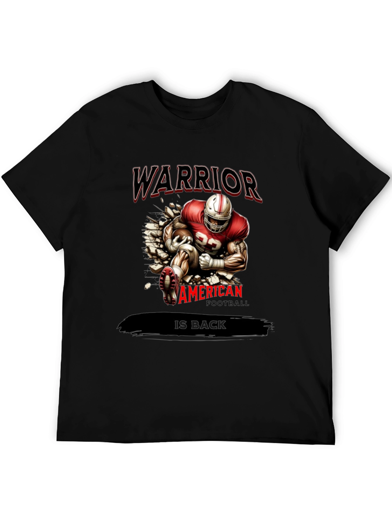 Warrior Football Graphic T-Shirt