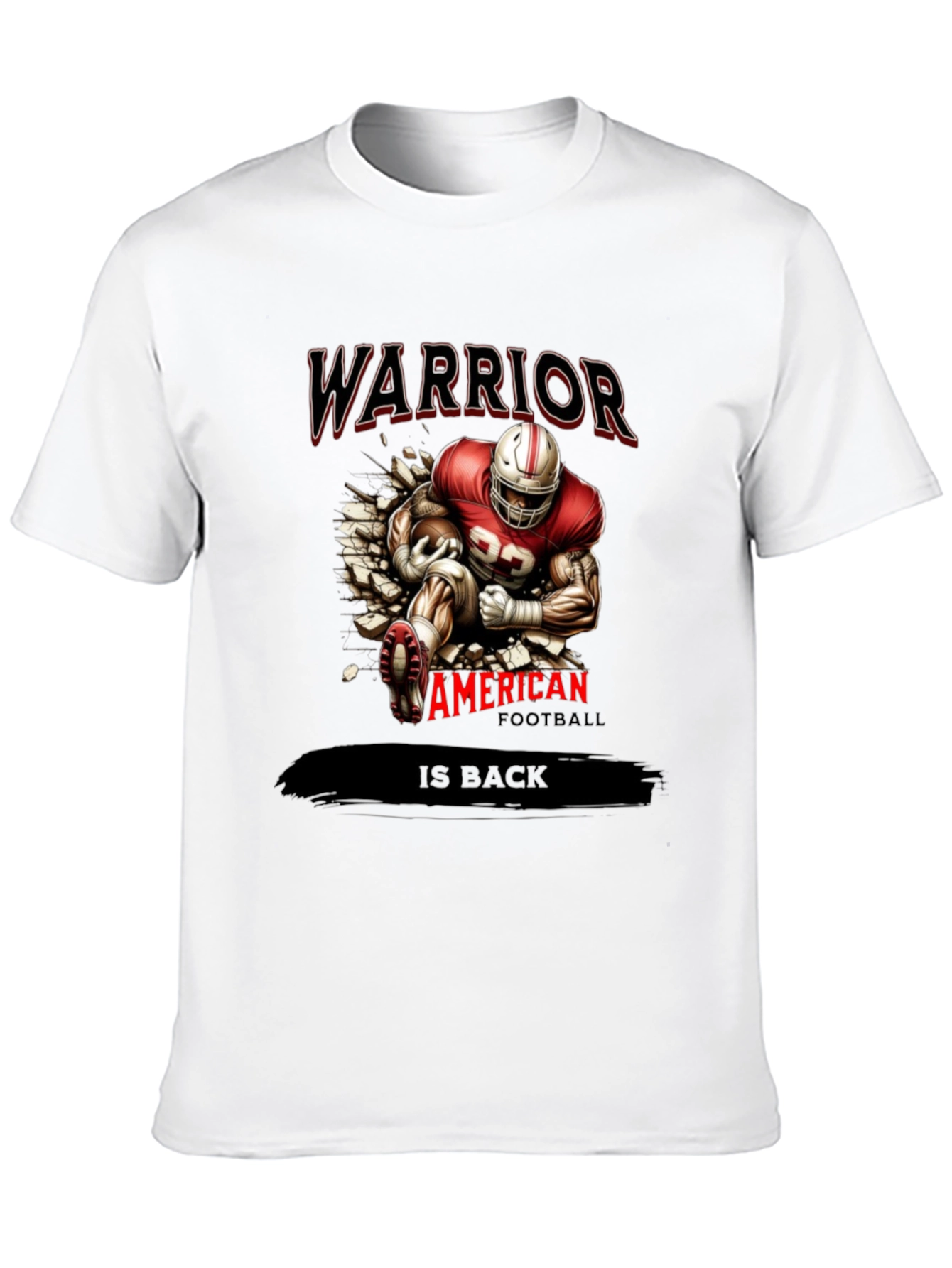 Warrior Football Graphic T-Shirt