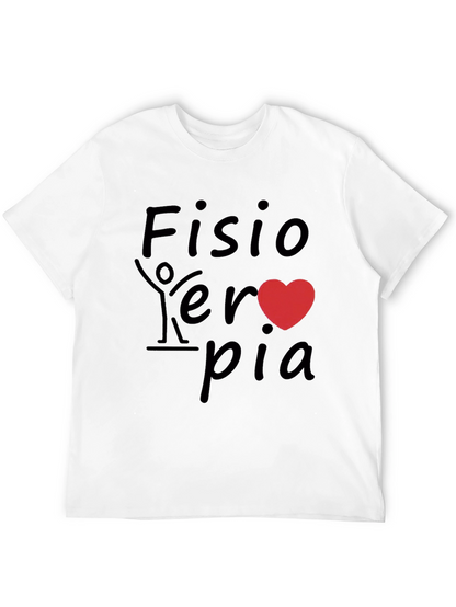 Fisioterapia Heart Graphic Tee - Black