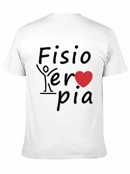 Fisioterapia Heart Graphic Tee - Black