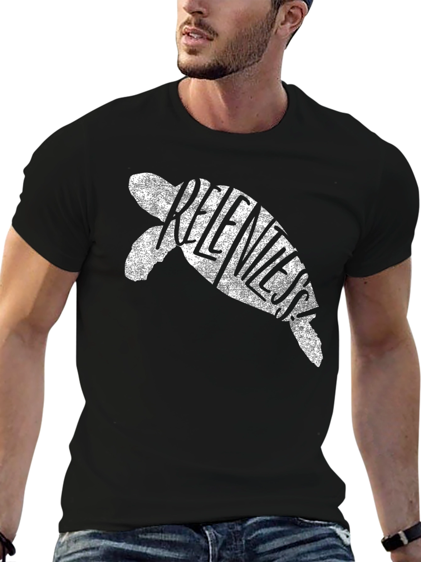 Relentless Manatee Graphic T-Shirt