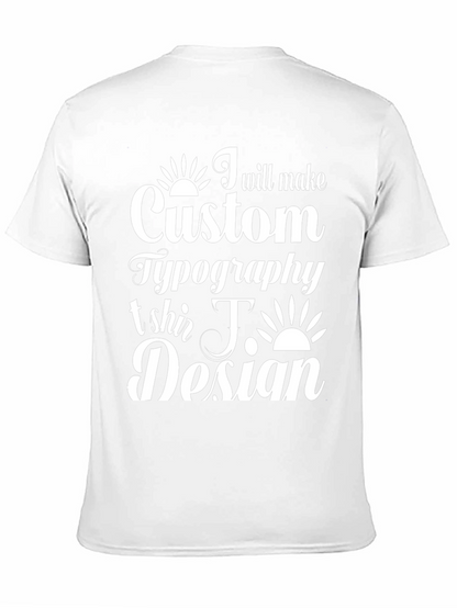 Custom Typography T-shirt Design