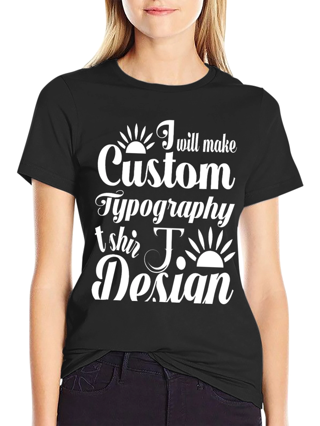 Custom Typography T-shirt Design