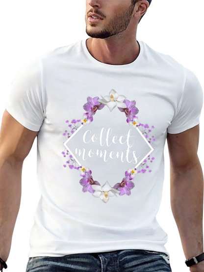 Collect Moments Floral Graphic Tee - Black