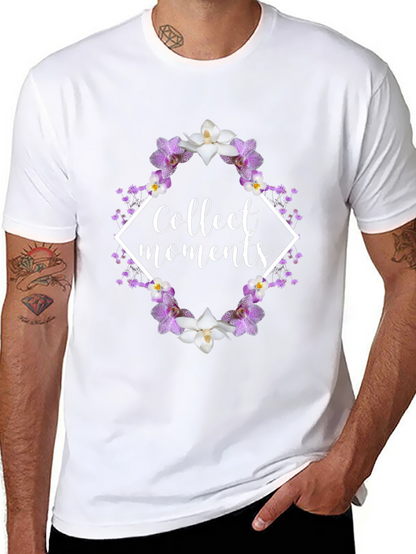 Collect Moments Floral Graphic Tee - Black