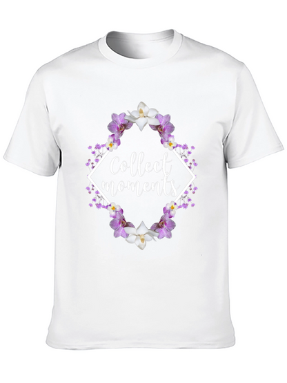 Collect Moments Floral Graphic Tee - Black