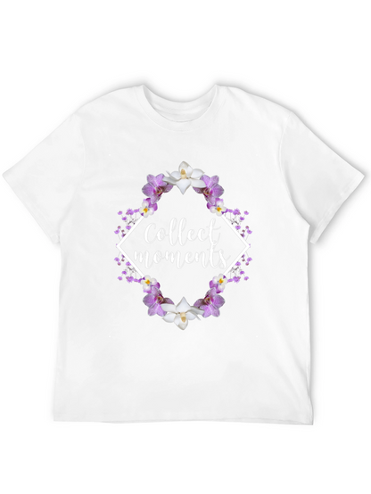 Collect Moments Floral Graphic Tee - Black