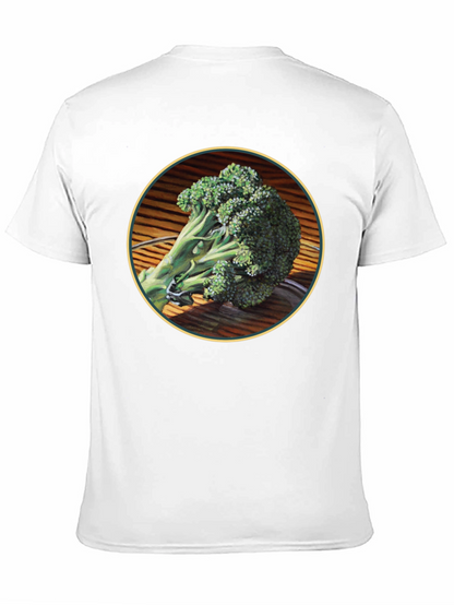 Broccoli Graphic Tee - Fresh Vegetable Design