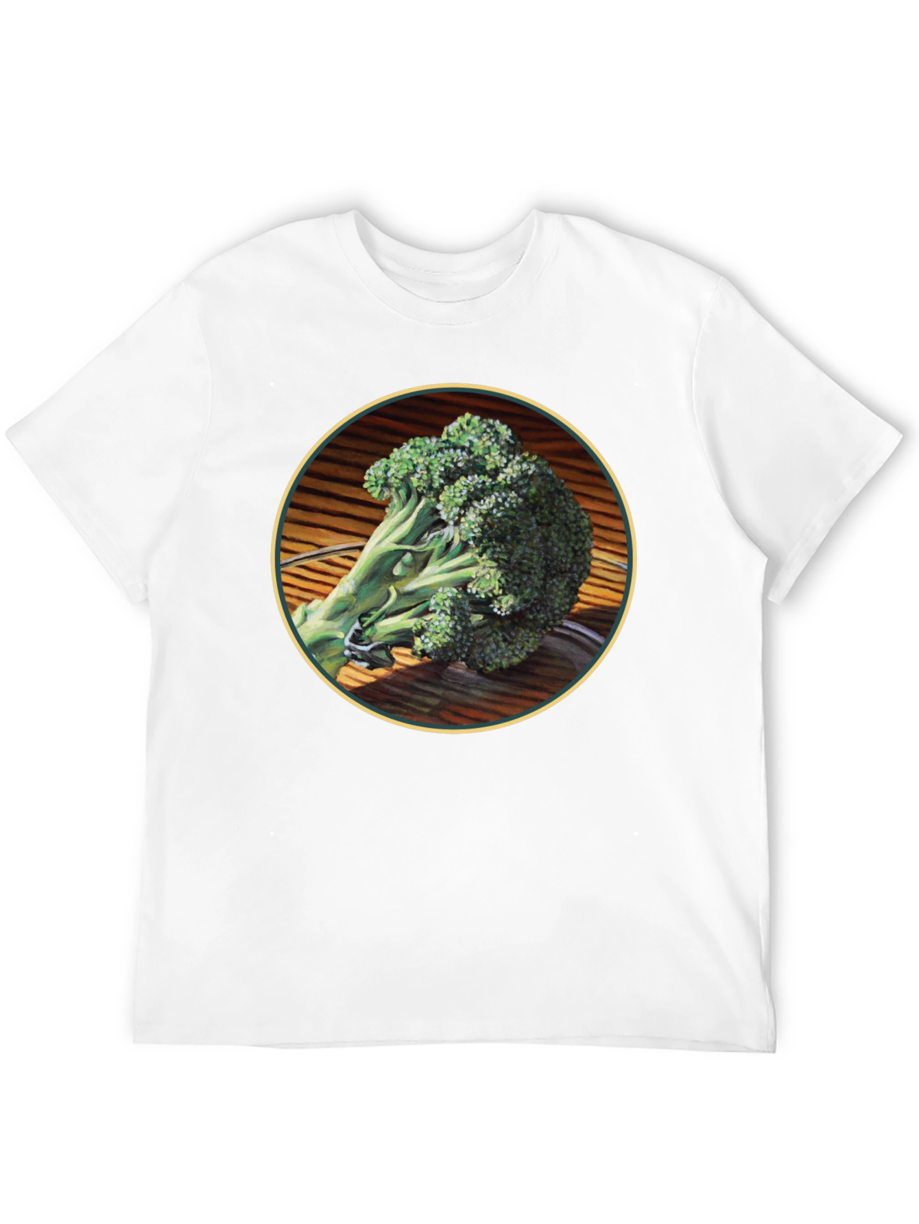 Broccoli Graphic Tee - Fresh Vegetable Design